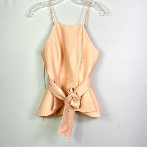 C/Meo Collective Take Me Over Peplum Top